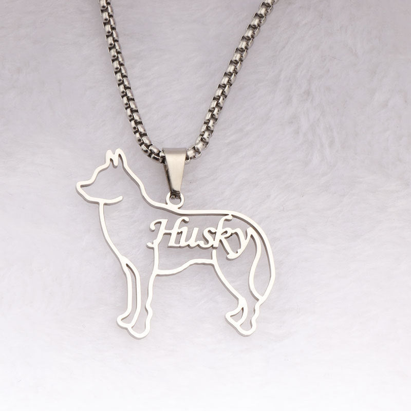 Personalized Pet Stainless Steel Necklace