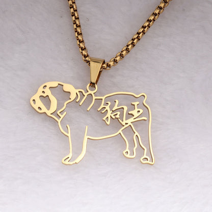 Personalized Pet Stainless Steel Necklace