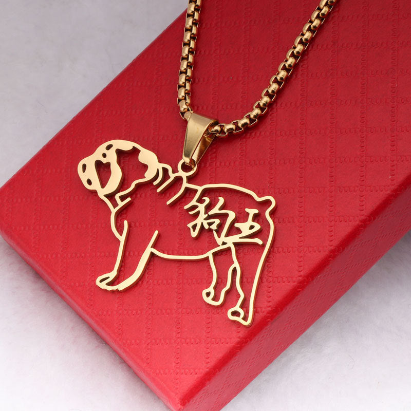 Personalized Pet Stainless Steel Necklace