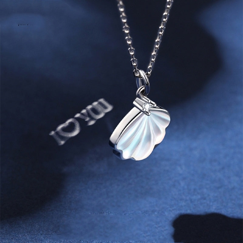 Sterling Silver Shell Necklace